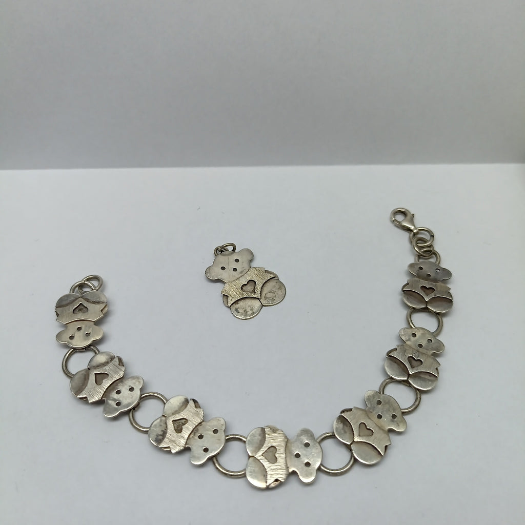 DIJE,PULSERA PLATA 15,30 GRMS (SEMINUEVO)