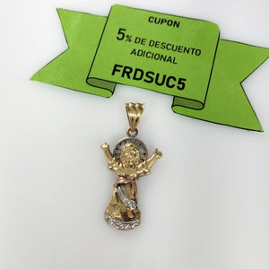 DIJE ORO COMBINADO 14 K 5,90 GRMS (SEMINUEVO)