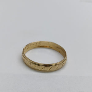 ARGOLLA ORO 14 K 1.6 GRMS (SEMINUEVO)
