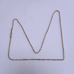 CADENA ORO COMBINADO 10 K 10.4 GRMS (SEMINUEVO)