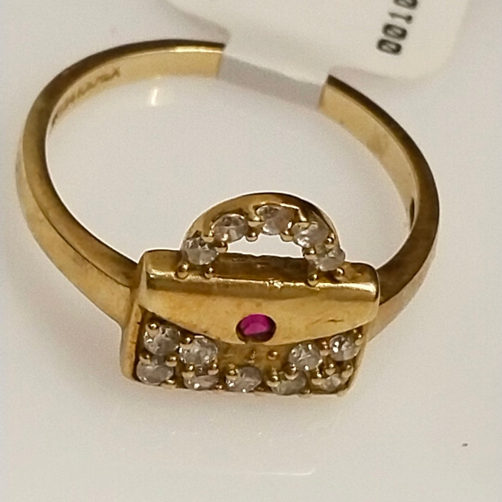 ANILLO ORO 10 K 2,10 GRMS (SEMINUEVO)