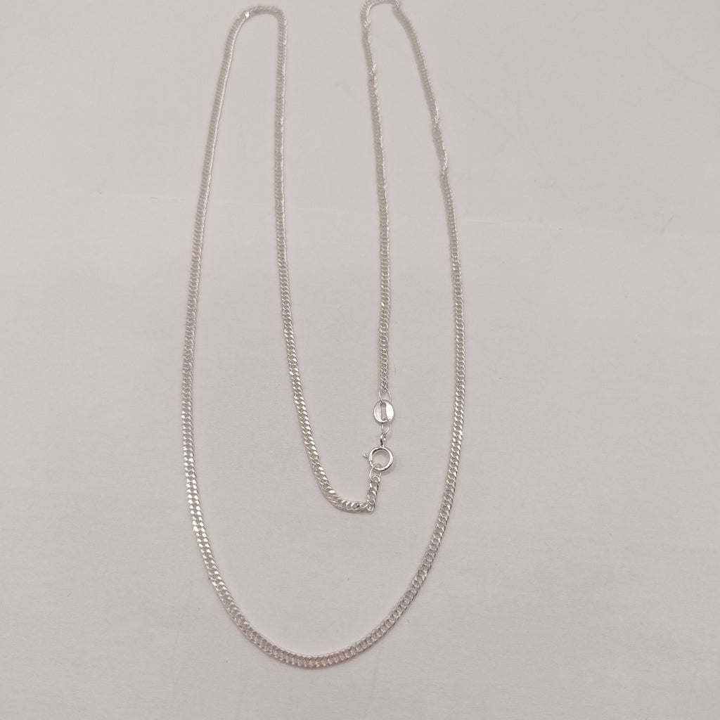 CADENA BARBADA PLATA .925 60 CM 4.82 GR (NUEVO)