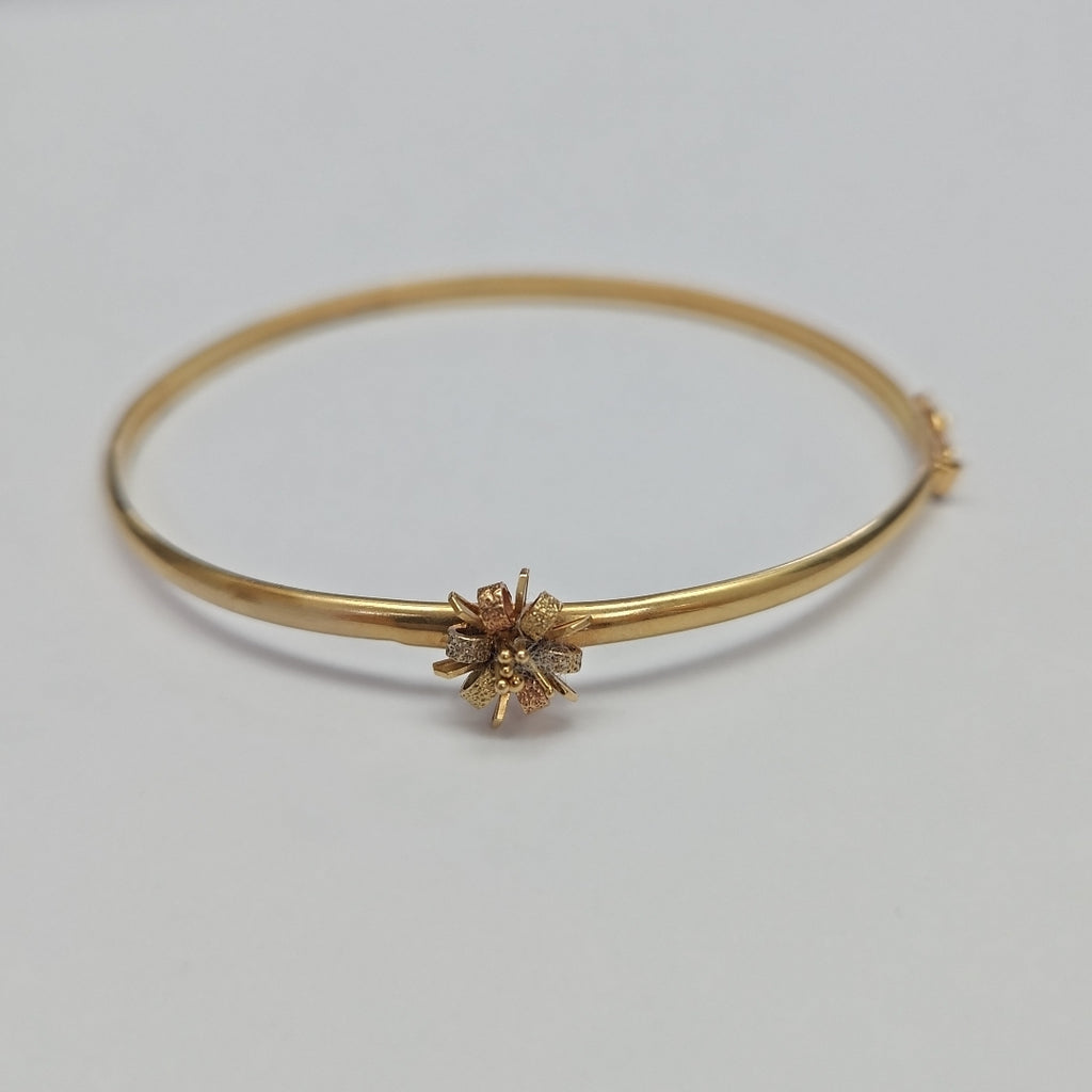 PULSERA RIGIDA ORO 14 K 4,10 GRMS (SEMINUEVO)