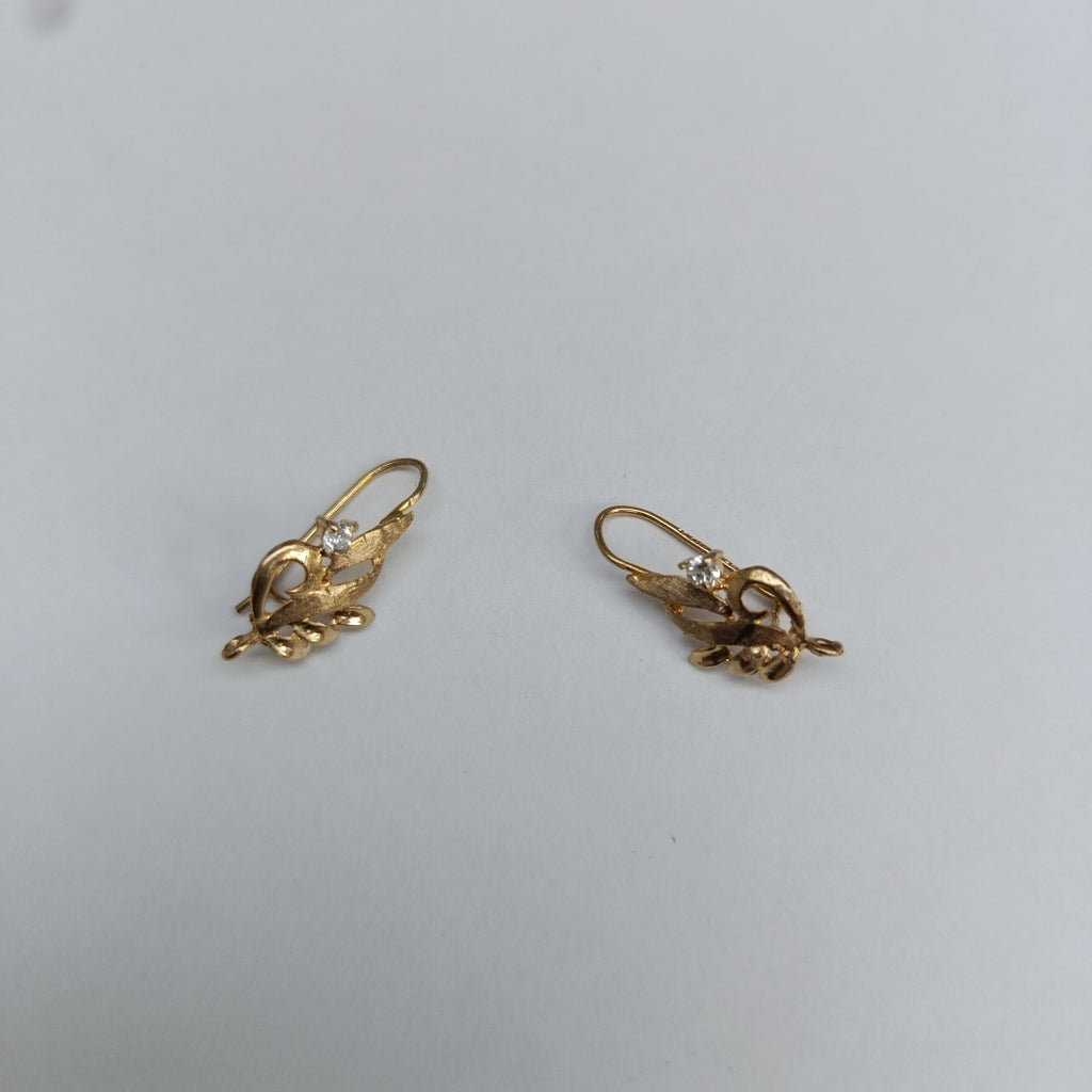 ARETES PAR ORO 10 K 1.1 GRMS (SEMINUEVO)