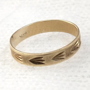 ARGOLLA ORO 14 K 0.7 GRMS (SEMINUEVO)