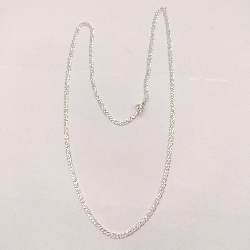 CADENA DOBLE ESLABON PLATA .925 50 CM 3.63 GR (NUEVO)