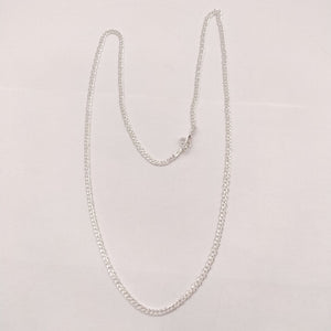 CADENA DOBLE ESLABON PLATA .925 50 CM 3.63 GR (NUEVO)