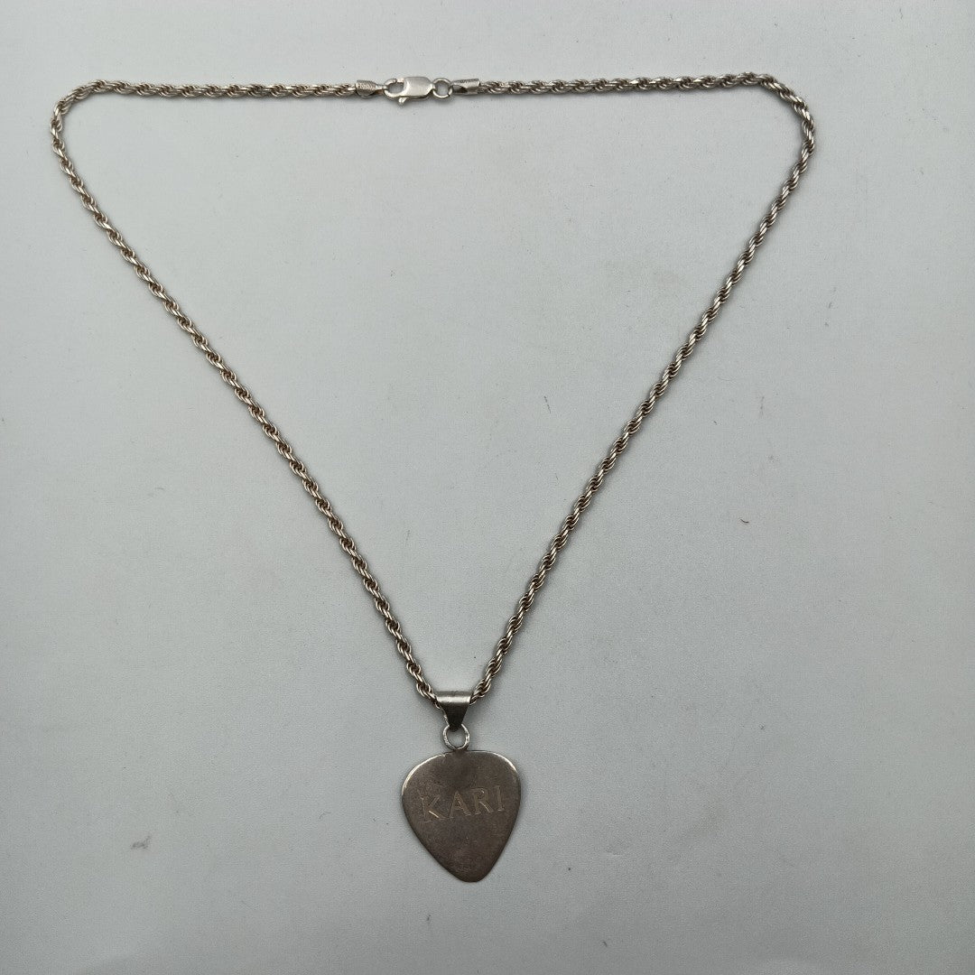 CADENA, DIJE PLATA 9.7 GRMS (SEMINUEVO)