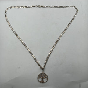 CADENA, DIJE PLATA 13.7 GRMS (SEMINUEVO)