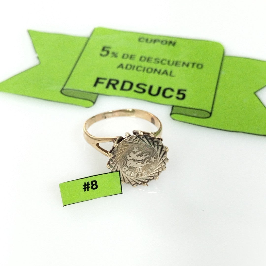 ANILLITO ORO 14 K 4.3 GRMS (SEMINUEVO)