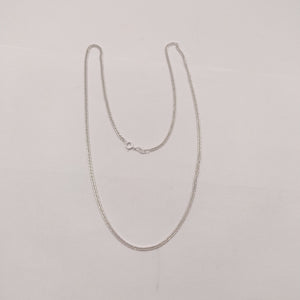 CADENA BARBADA PLATA .925 50 CM 4.12 GR (NUEVO)