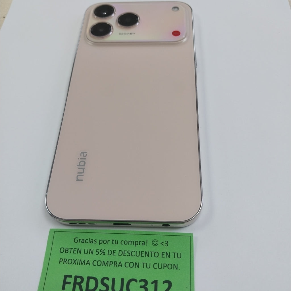 CELULAR NUBIA V80 PRO Z2576 (2025) 256 GB 8 GB RAM (SEMINUEVO)