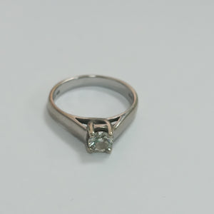 ANILLITO ORO BLANCO 14 K 2,60 GRMS (SEMINUEVO)