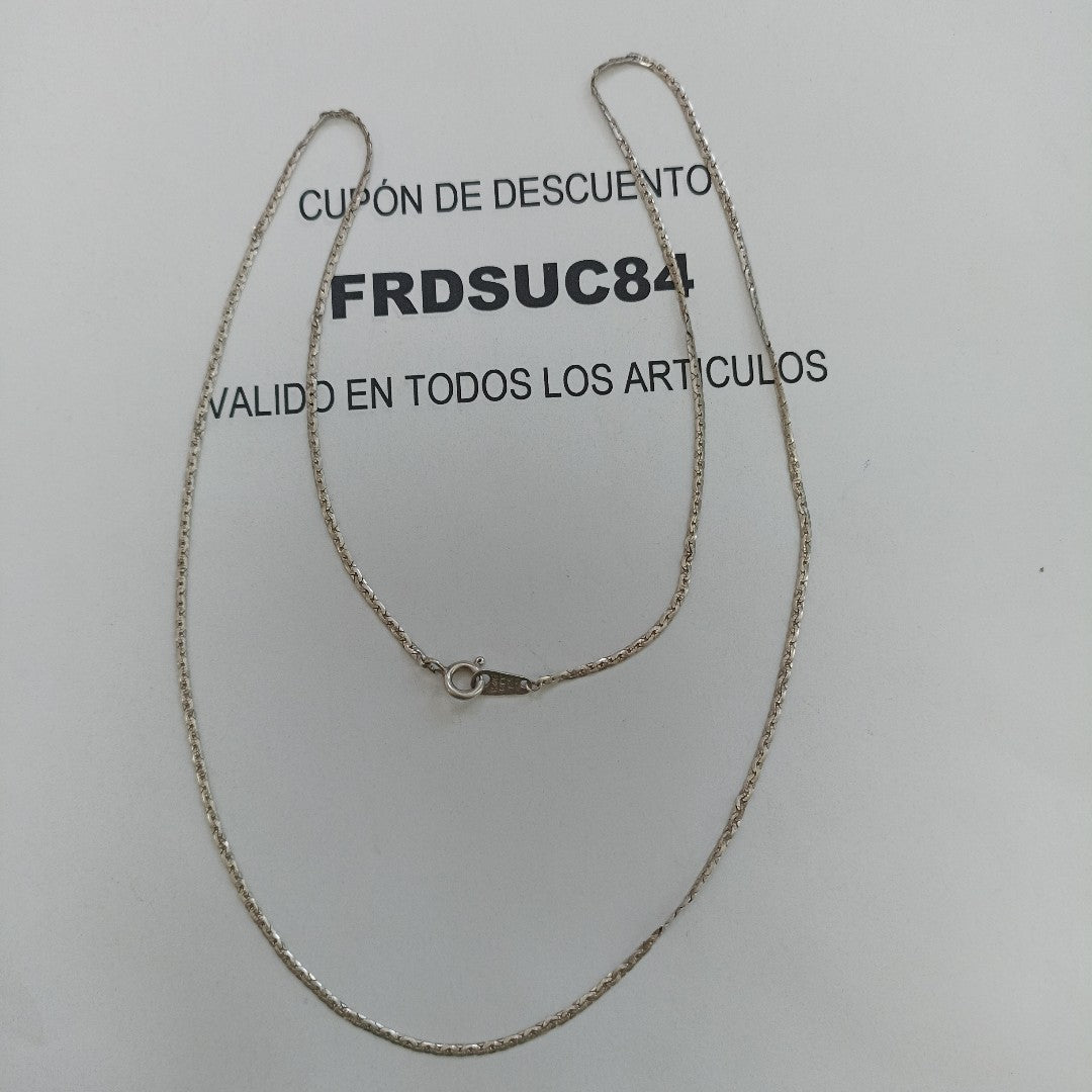 CADENA PLATA 3.3 GRMS (SEMINUEVO)