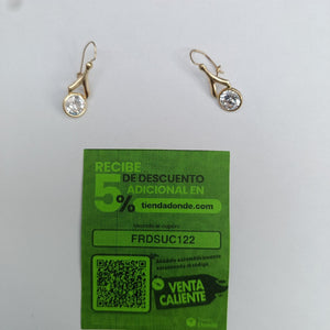 ARETES PAR ORO 10 K 2,00 GRMS (SEMINUEVO)