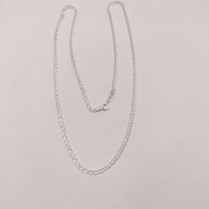 CADENA DOBLE ESLABON PLATA .925 50 CM 3.63 GR (NUEVO)