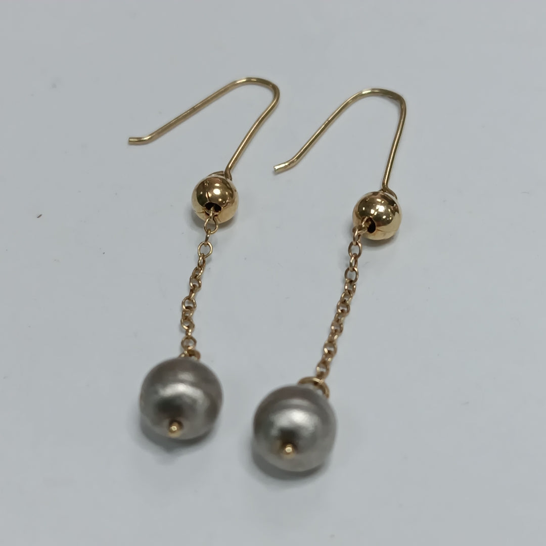 ARETES PAR ORO 14 K 2.6 GRMS (SEMINUEVO)