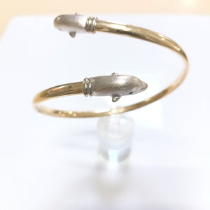 PULSERA RIGIDA ORO 14 K 10.6 GRMS (SEMINUEVO)