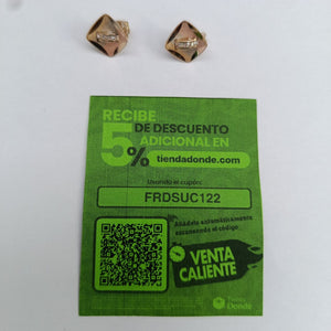 ARETES PAR ORO 14 K 1.4 GRMS (SEMINUEVO)