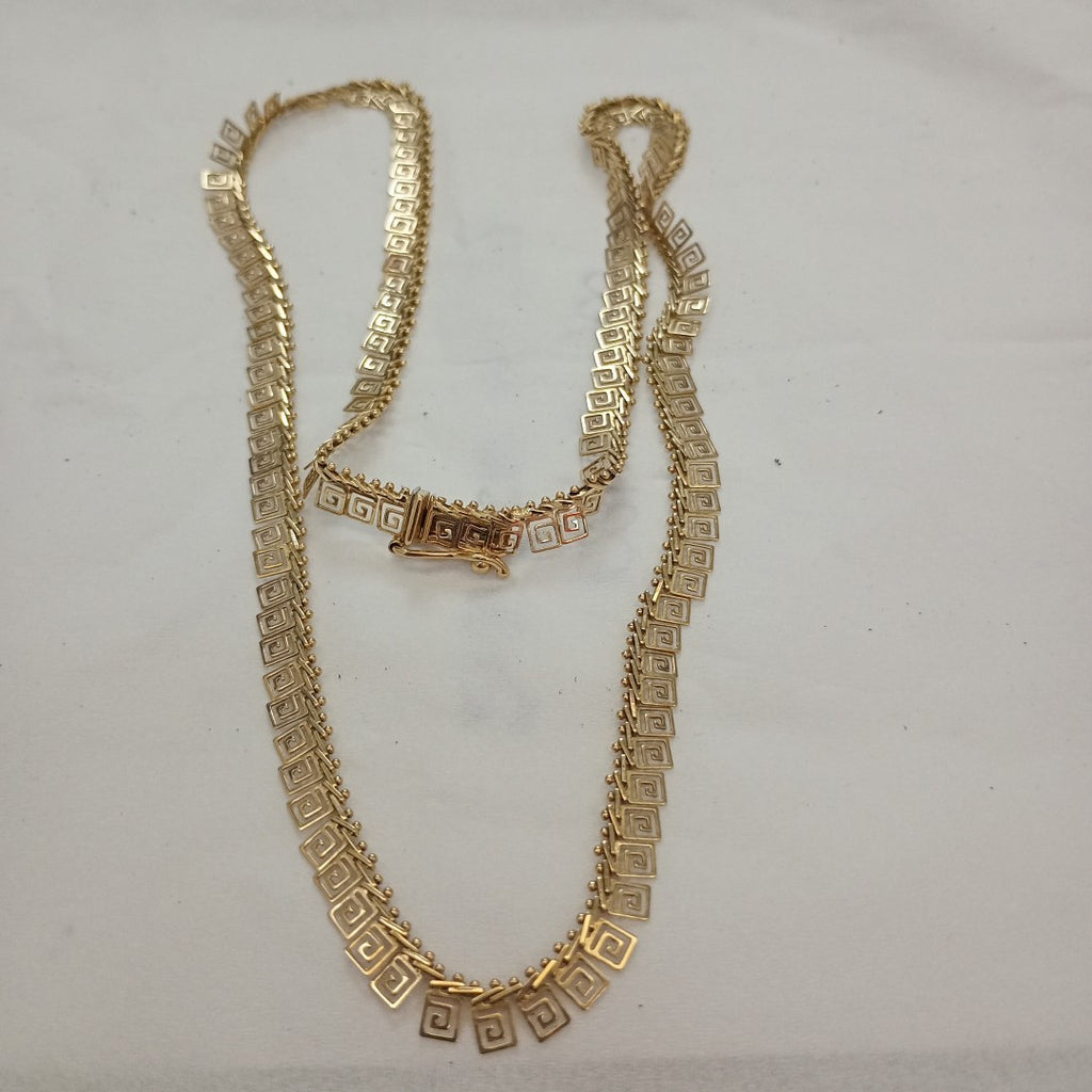 GARGANTILLA ORO 14 K 9.1 GRMS (SEMINUEVO)