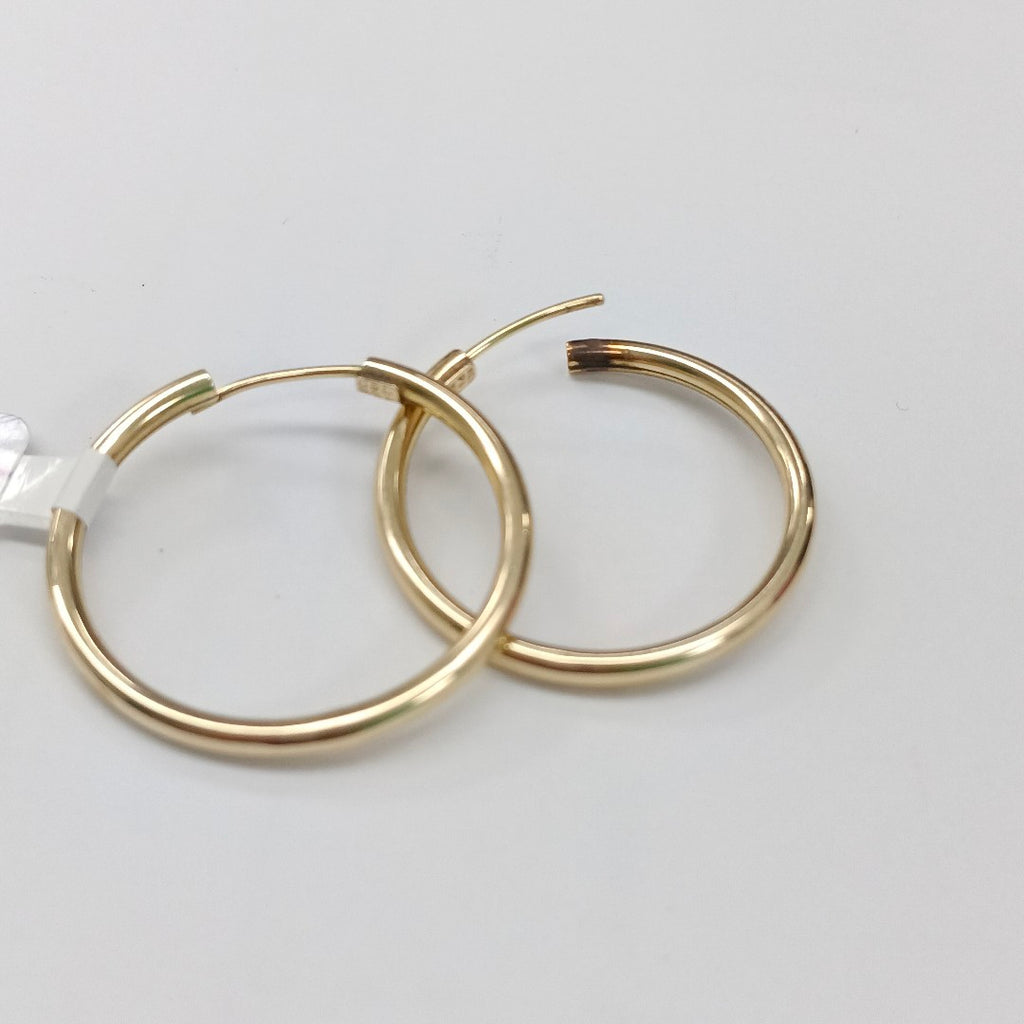 ARRACADAS PAR ORO 14 K 3,60 GRMS (SEMINUEVO)