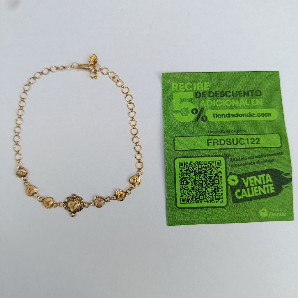 PULSERA ORO 10 K 2.2 GRMS (SEMINUEVO)