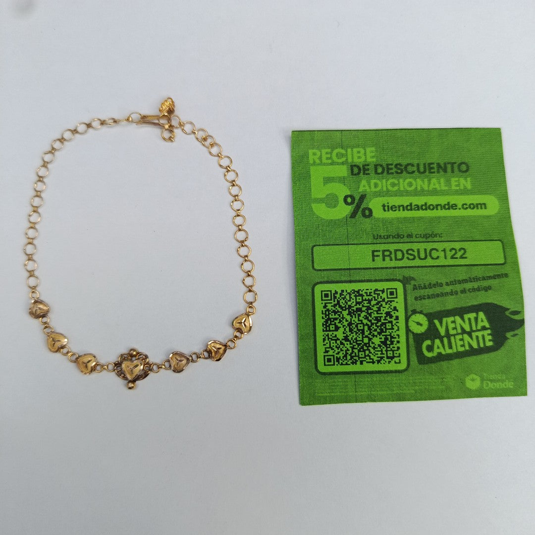 PULSERA ORO 10 K 2.2 GRMS (SEMINUEVO)