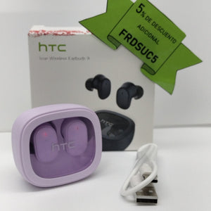AUDIFONOS HTC EARBUDS 9 INALAMBRICO IN EAR (SEMINUEVO)