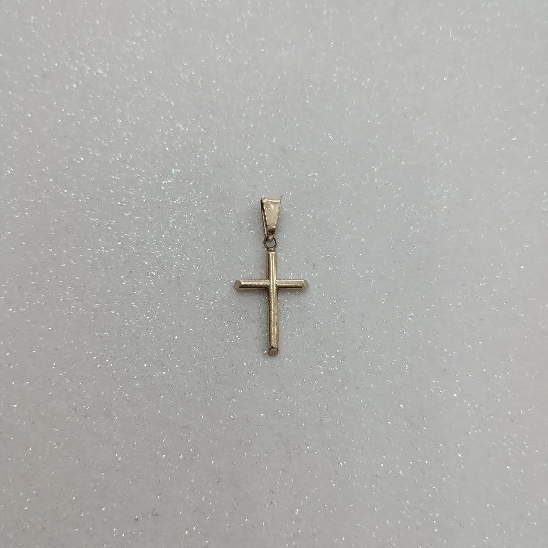 CRUCIFIJO,DIJE ORO 10 K 0,80 GRMS (SEMINUEVO)