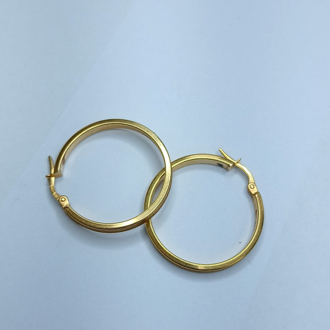 ARRACADAS PAR ORO 14 K 1,70 GRMS (SEMINUEVO)