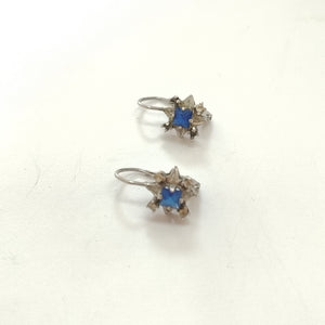 ARETES PAR ORO,ORO BLANCO 14 K 2,70 GRMS (SEMINUEVO)