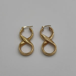 ARETES PAR ORO 14 K 2,40 GRMS (SEMINUEVO)