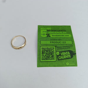 ANILLO ORO 14 K 2,10 GRMS (SEMINUEVO)
