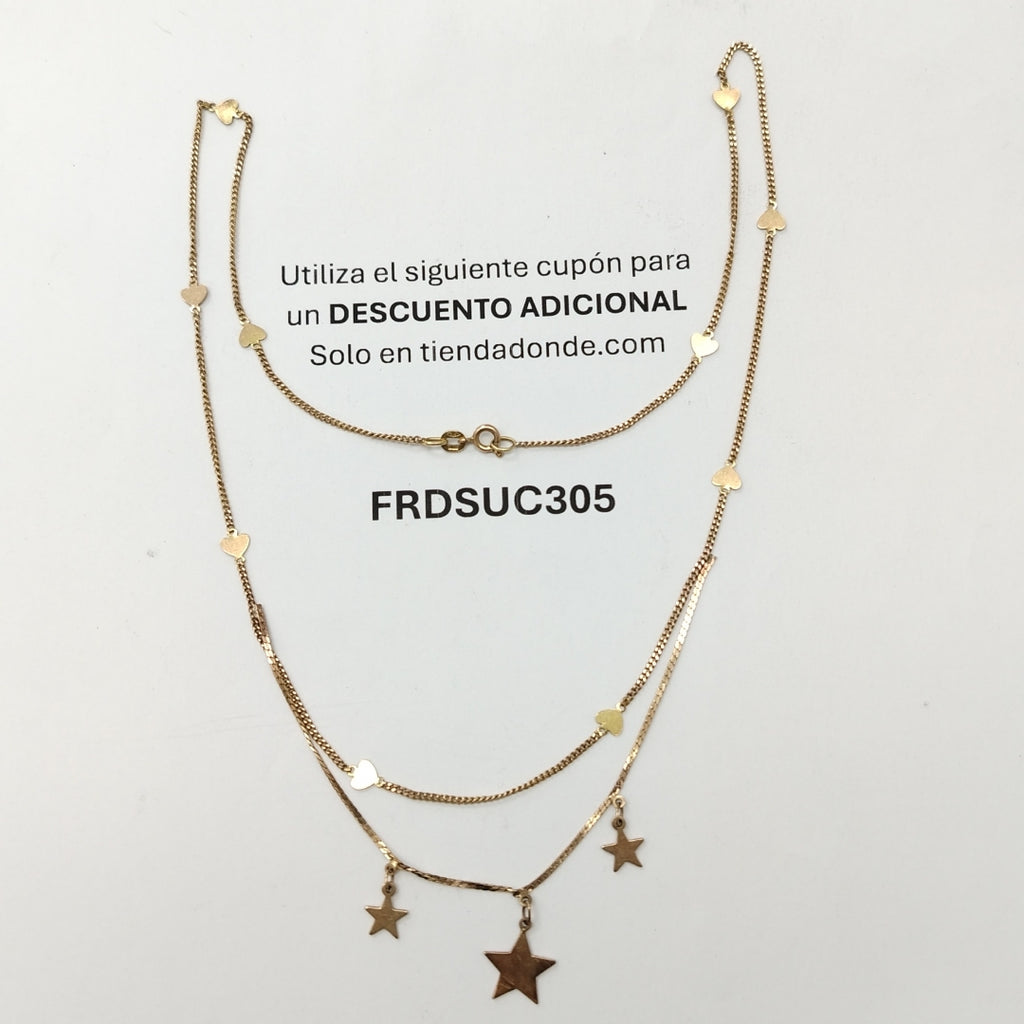 GARGANTILLA ORO 14 K 1,00 GRMS (SEMINUEVO)