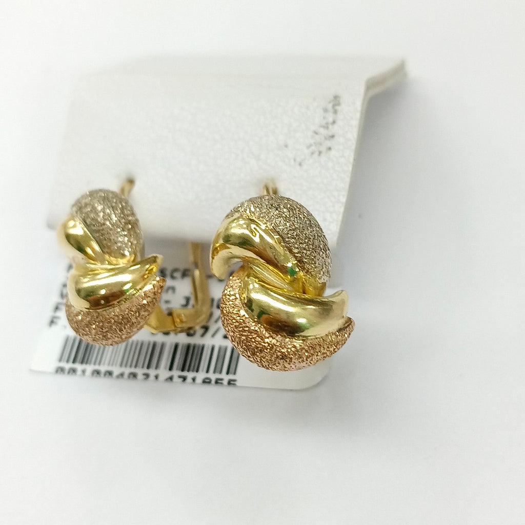 ARETES PAR ORO 18 K 5,50 GRMS (SEMINUEVO)