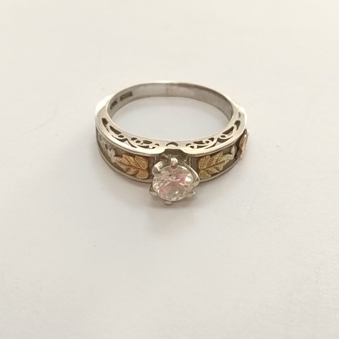ANILLITO ORO BLANCO 14 K 3,90 GRMS (SEMINUEVO)