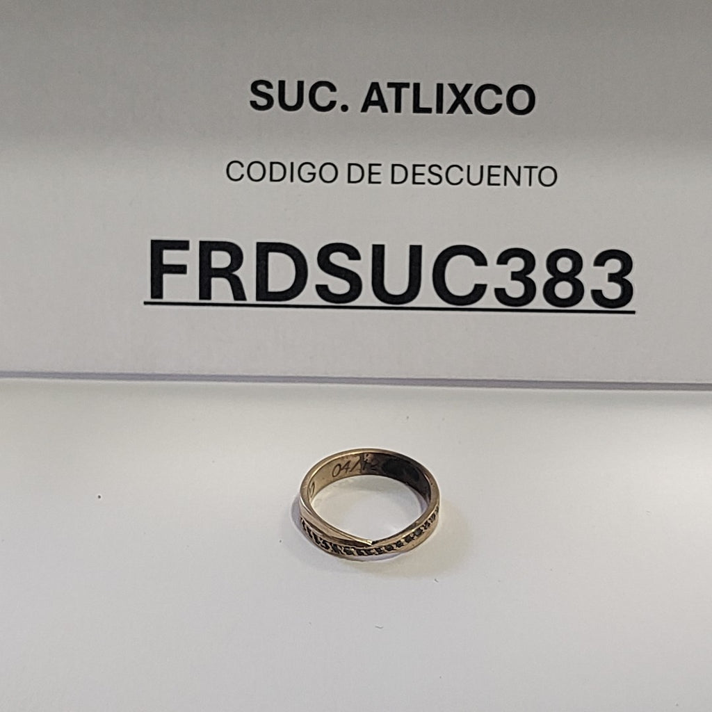 ANILLITO ORO 14 K 2,30 GRMS (SEMINUEVO)