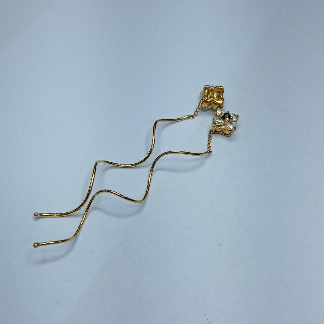 VIOLADORES PAR ORO 14 K 2.1 GRMS (SEMINUEVO)