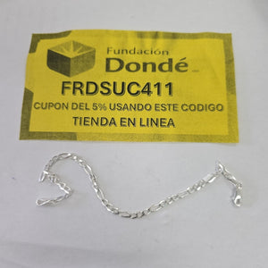 PULSERA TEJIDO 3X1 PLATA .925 21 CM 3.2 GR (NUEVO)