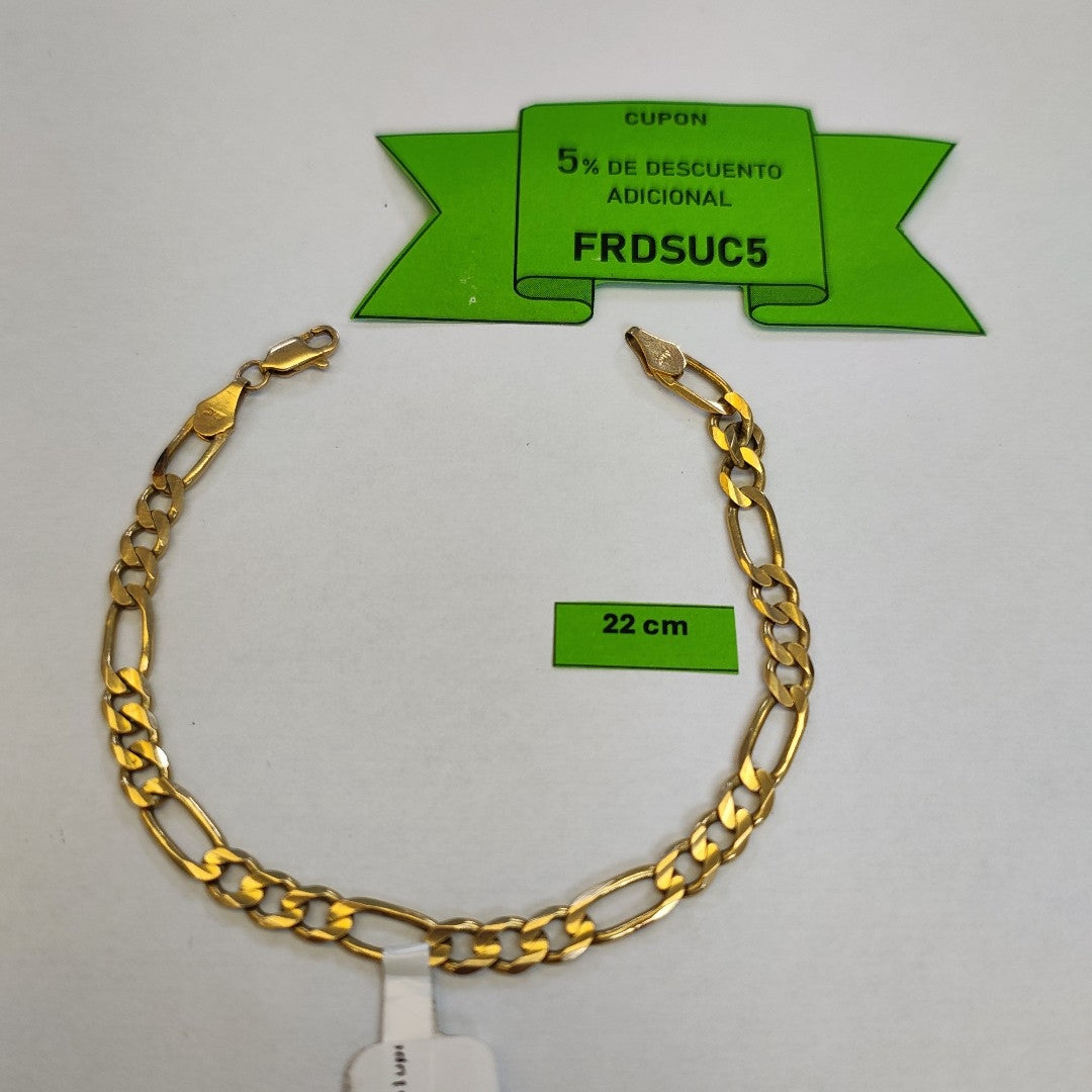 PULSERA ORO 14 K 11,40 GRMS (SEMINUEVO)
