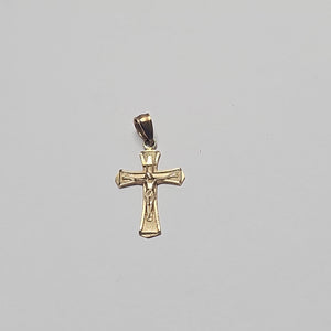 CRUCIFIJO ORO 14 K 0,70 GRMS (SEMINUEVO)