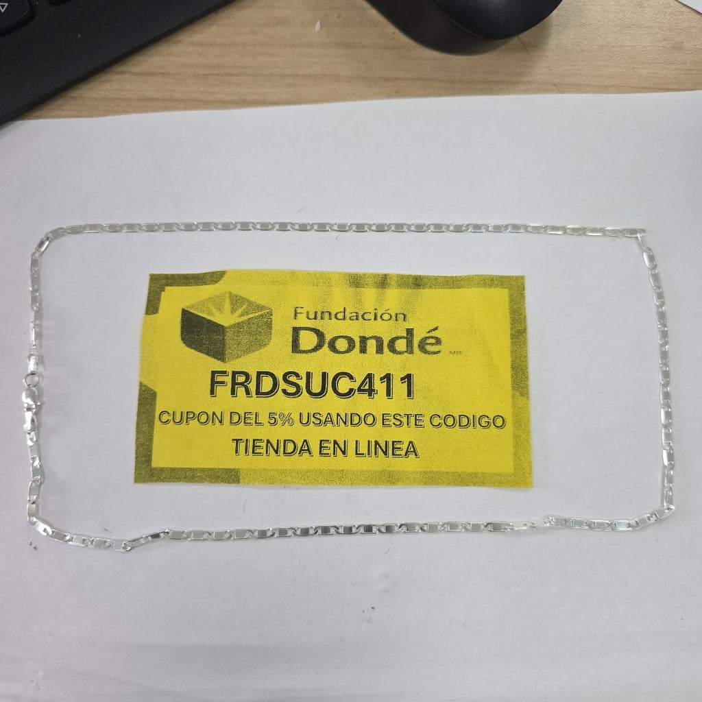 CADENA GUCHI PLATA .925 60 CM 10.43 GR (NUEVO)