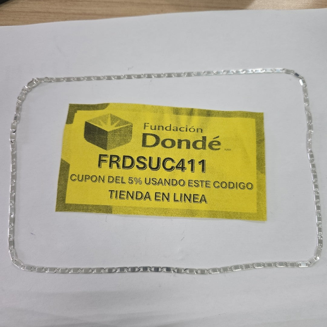 CADENA GUCHI PLATA .925 60 CM 10.33 GR (NUEVO)