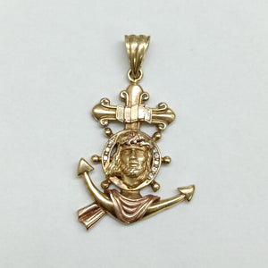DIJE ORO PLATINO,ORO COMBINADO 10 K 9,40 GRMS (SEMINUEVO)