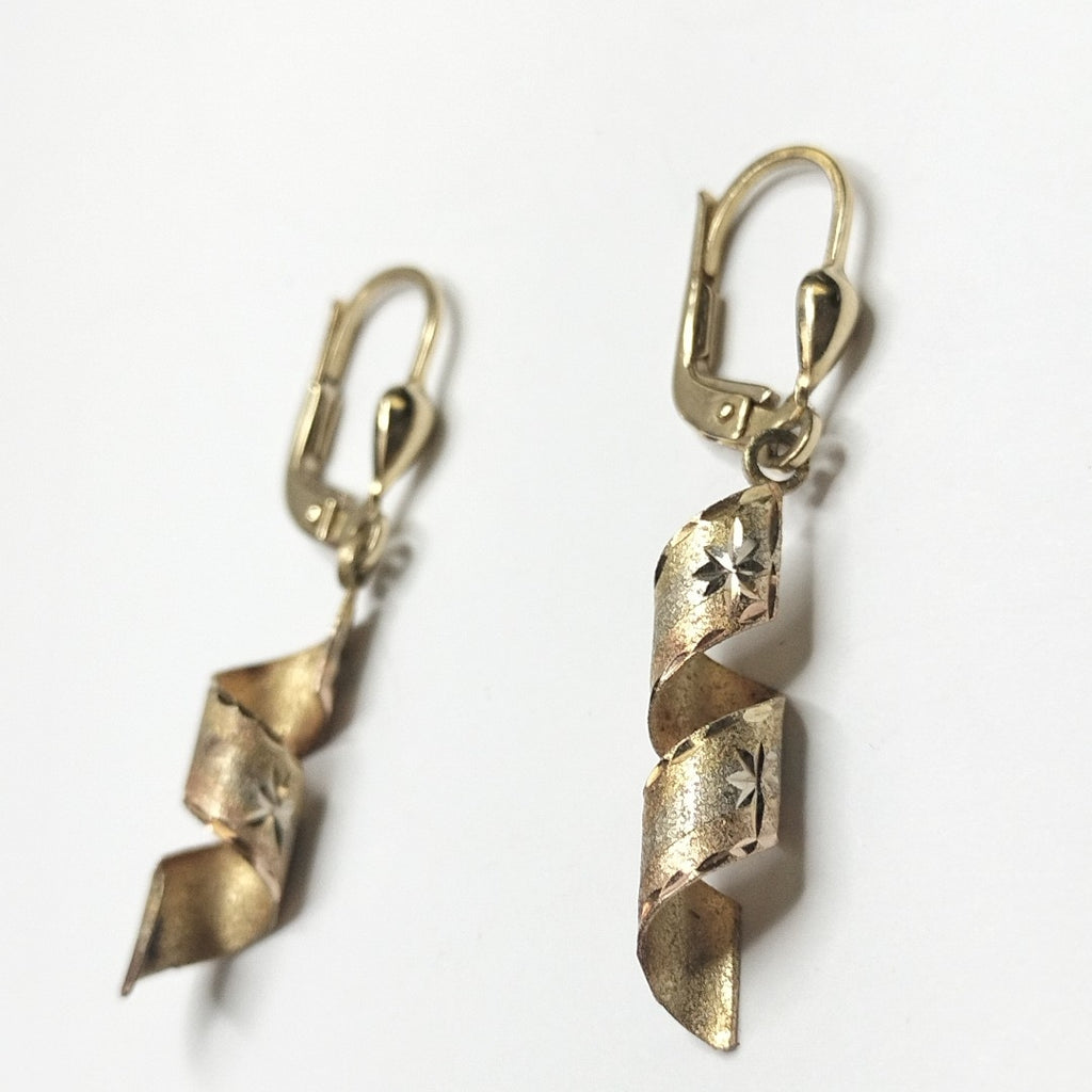 ARETES PAR ORO 14 K 2.5 GRMS (SEMINUEVO)