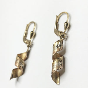 ARETES PAR ORO 14 K 2.5 GRMS (SEMINUEVO)