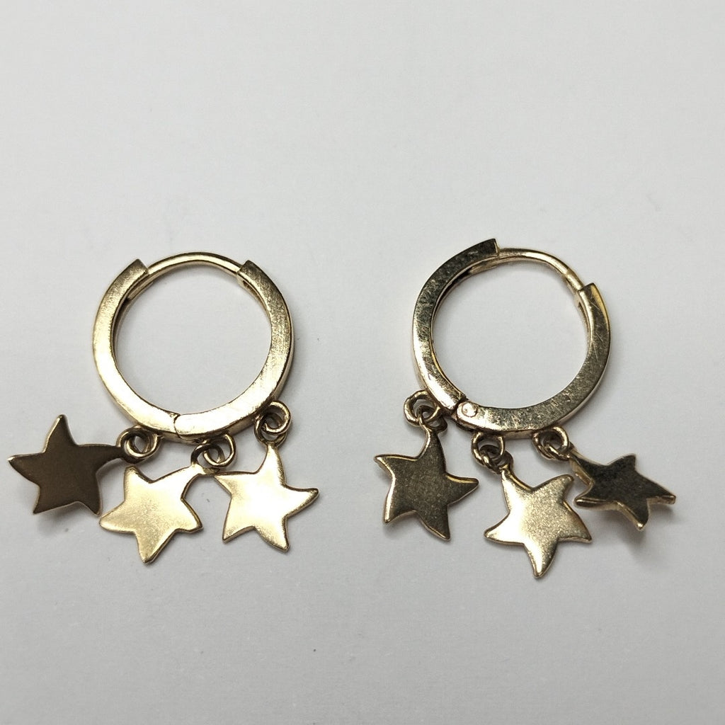 ARETES PAR ORO 14 K 2.3 GRMS (SEMINUEVO)