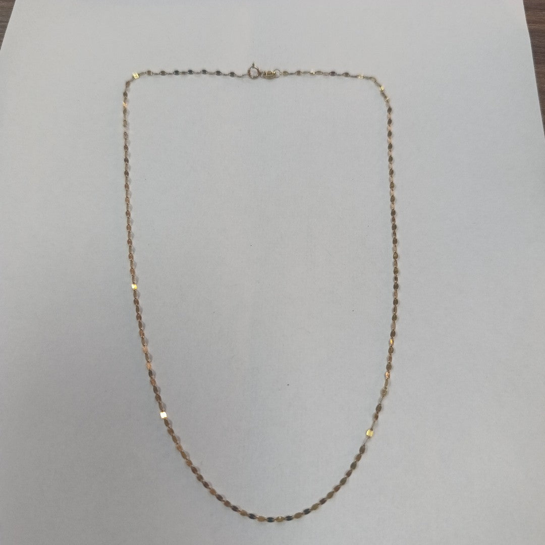 CADENA ORO 10 K 0.9 GRMS (SEMINUEVO)