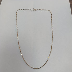 CADENA ORO 10 K 0.9 GRMS (SEMINUEVO)