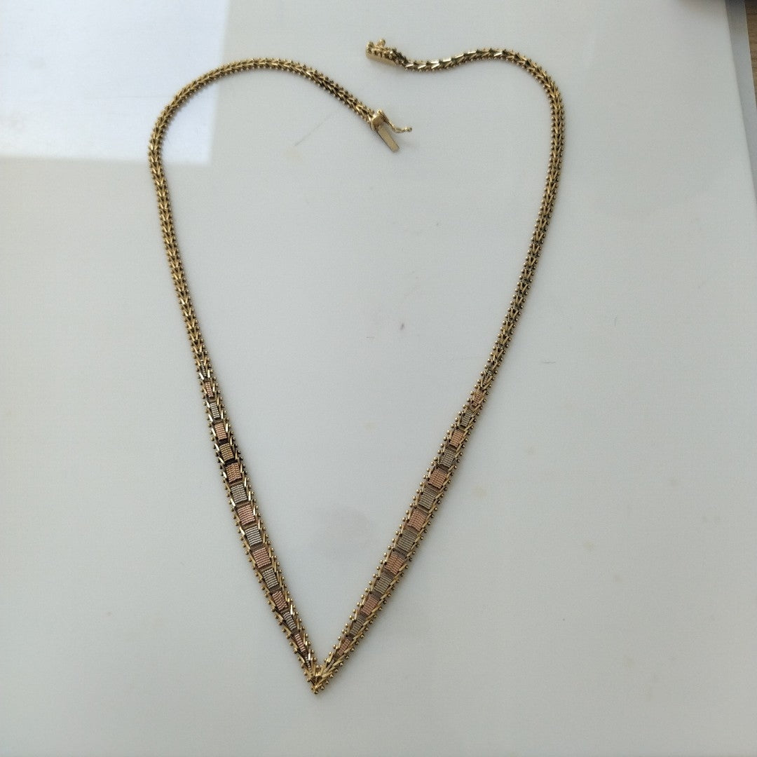GARGANTILLA ORO 14 K 16.9 GRMS (SEMINUEVO)